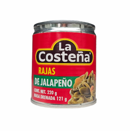 Rajas Jalapeño 220ml